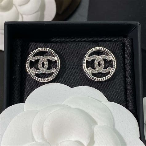 chanel double c earrings